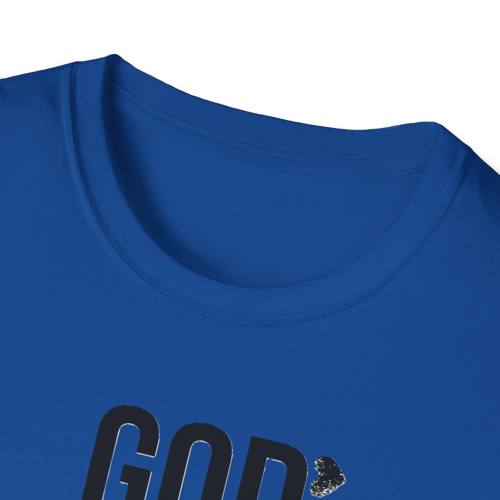 Unisex Soft style God Is Love short sleeve t-shirt