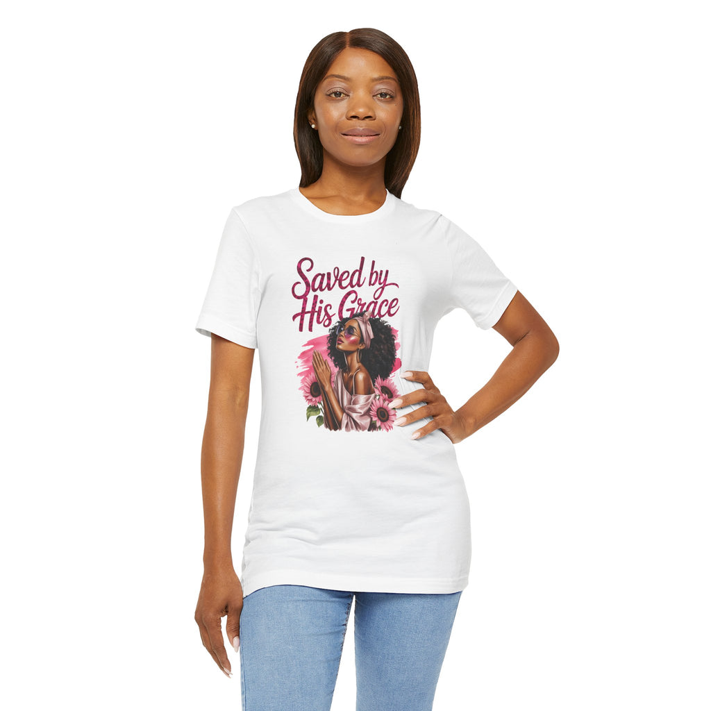 Inspirational Saved by His Grace Shirt