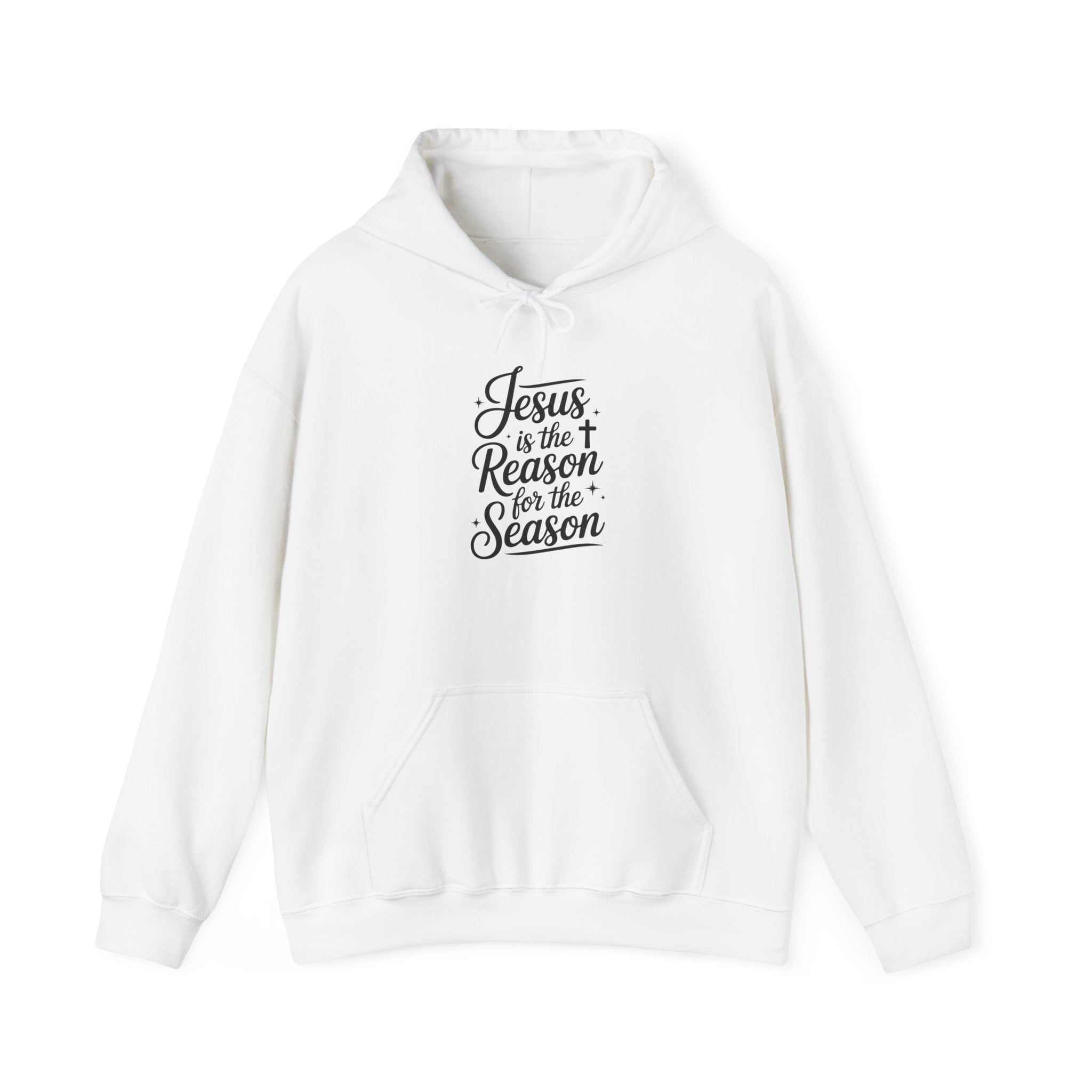 Jesus Is the Reason for the Season Hoodie — Cozy Christian Christmas Sweatshirt